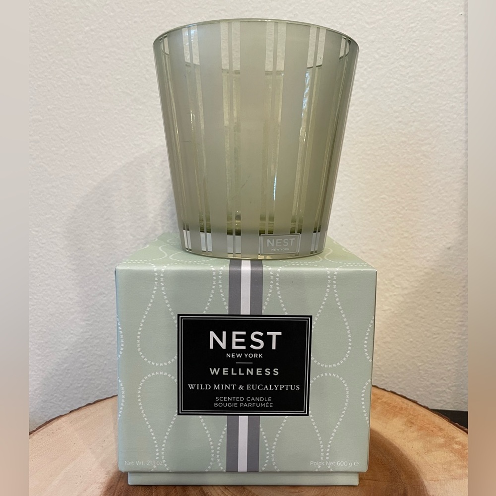 EMPTY Nest candle jar